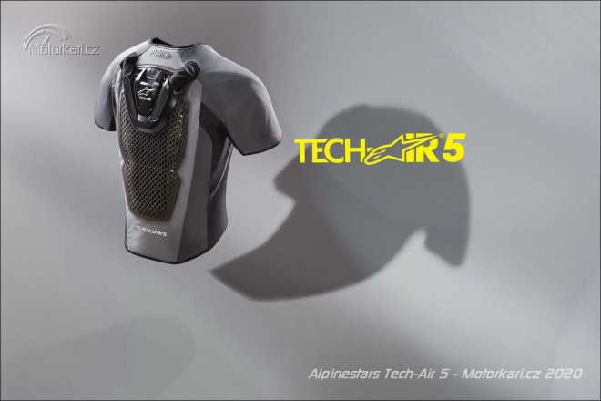 Značka Alpinestars představila airbagovou vestu s elektronickým řízením