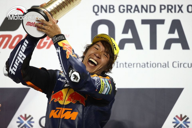 Premiéra s Red Bull KTM Ajo vyšla Japonci na výbornou, Nagashima slaví vítězství