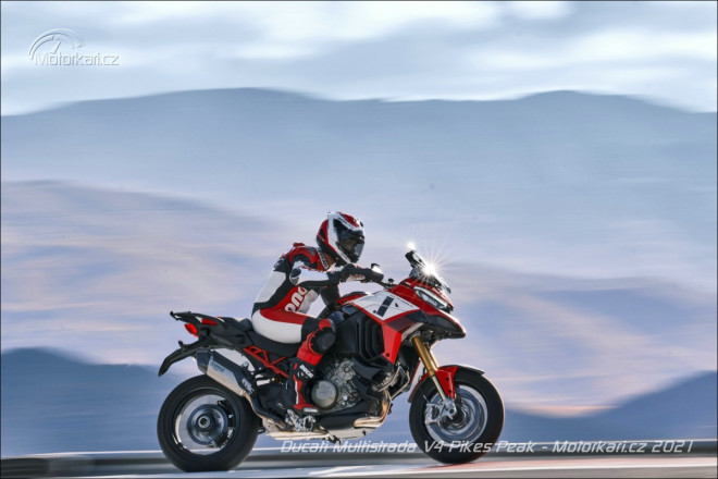 Ducati Multistrada V4 Pikes Peak se vrací ke svým sportovním kořenům