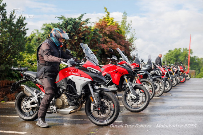 Ducati Tour pokračovala v Ostravě