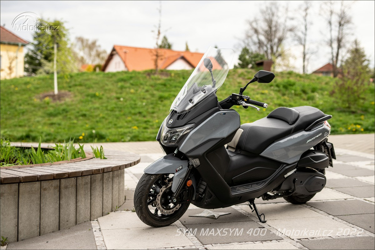 SYM MaxSym 400 | Katalog motocyklů a motokatalog na Motorkáři.cz