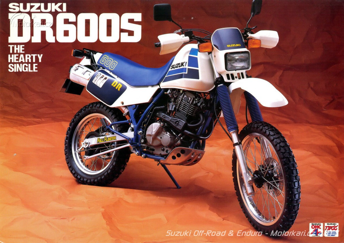 Suzuki DR 600 | Katalog motocyklů a motokatalog na Motorkáři.cz