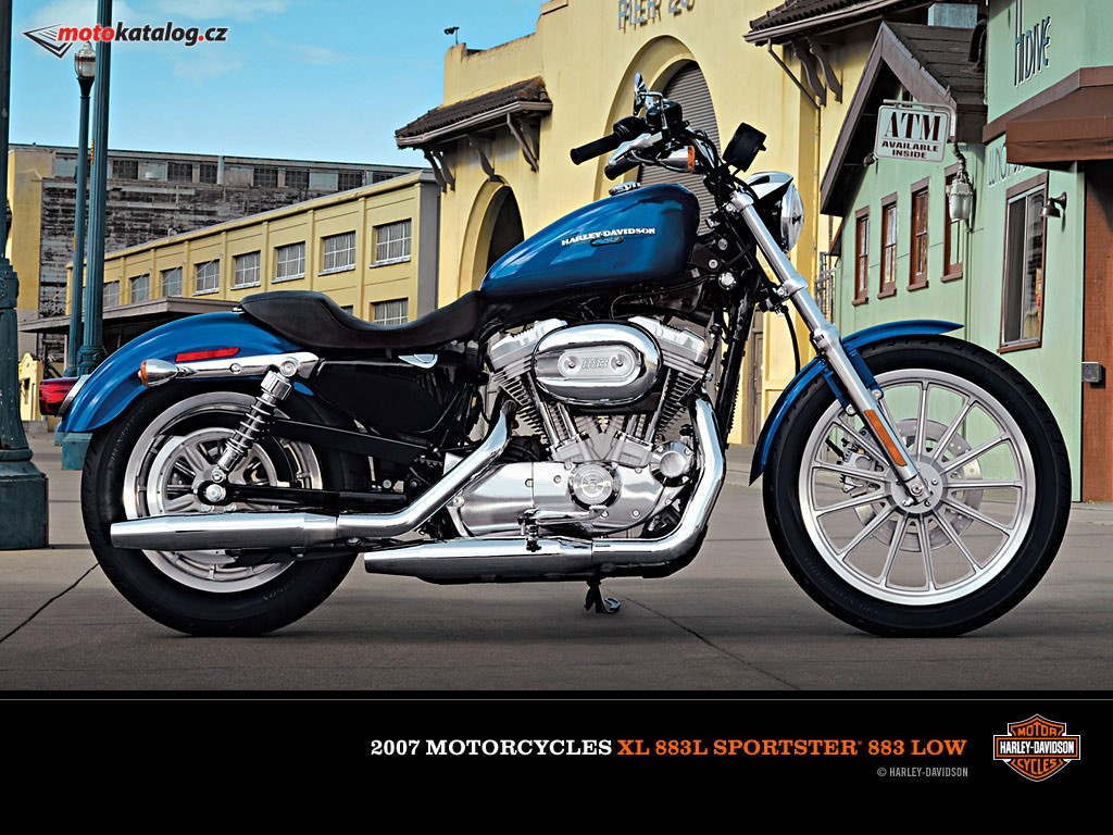 Harley Davidson XL 883L Low | Katalog motocyklů a motokatalog na  Motorkáři.cz