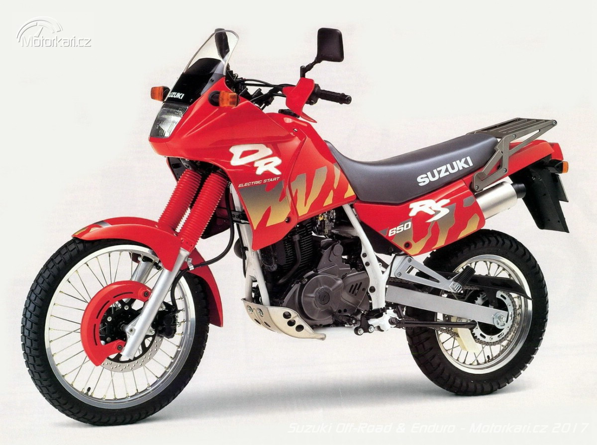 Suzuki DR 650 | Katalog motocyklů a motokatalog na Motorkáři.cz