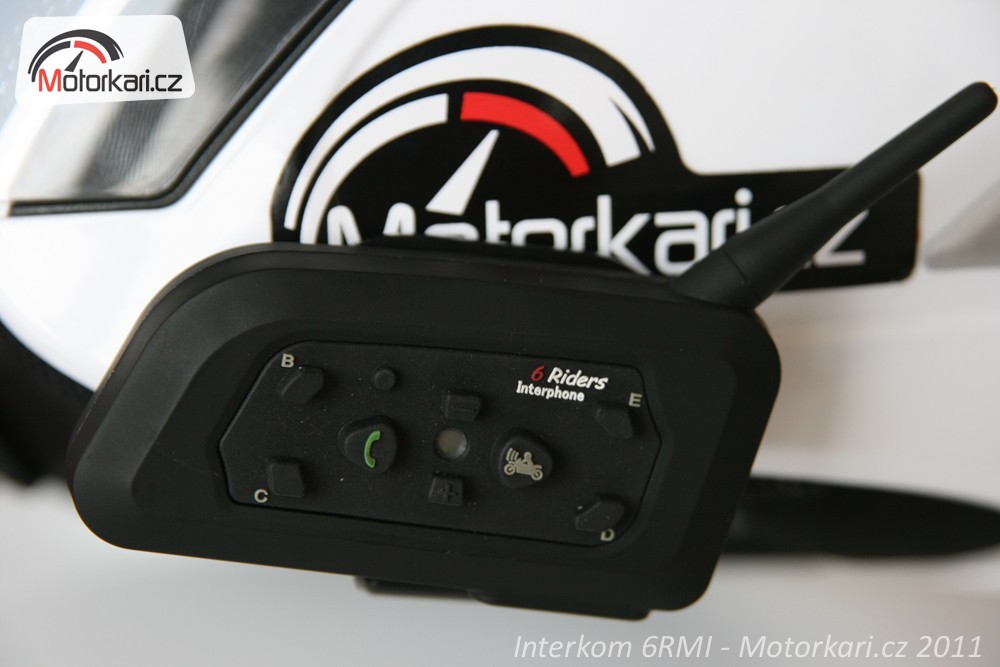 Interkom 6RMI Bluetooth | Motorkáři.cz