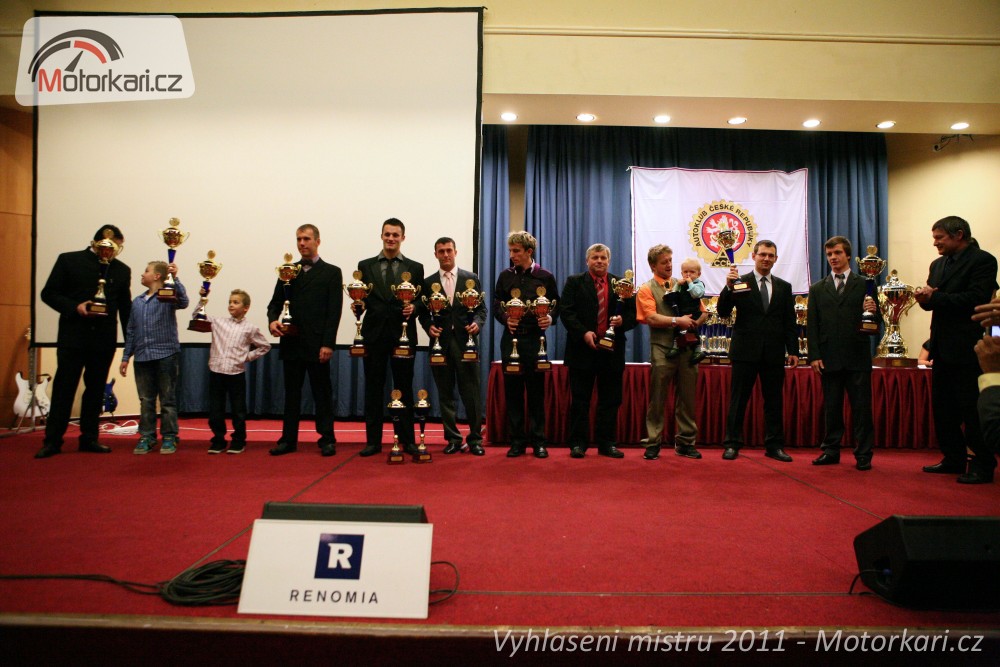 Vyhlášení mistrů motocyklového sportu 2011 | Motorkáři.cz