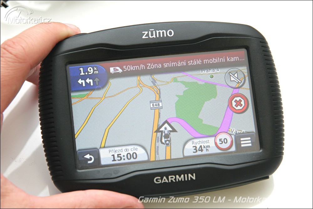 Garmin Zumo 350 Europe Lifetime | Motorkáři.cz