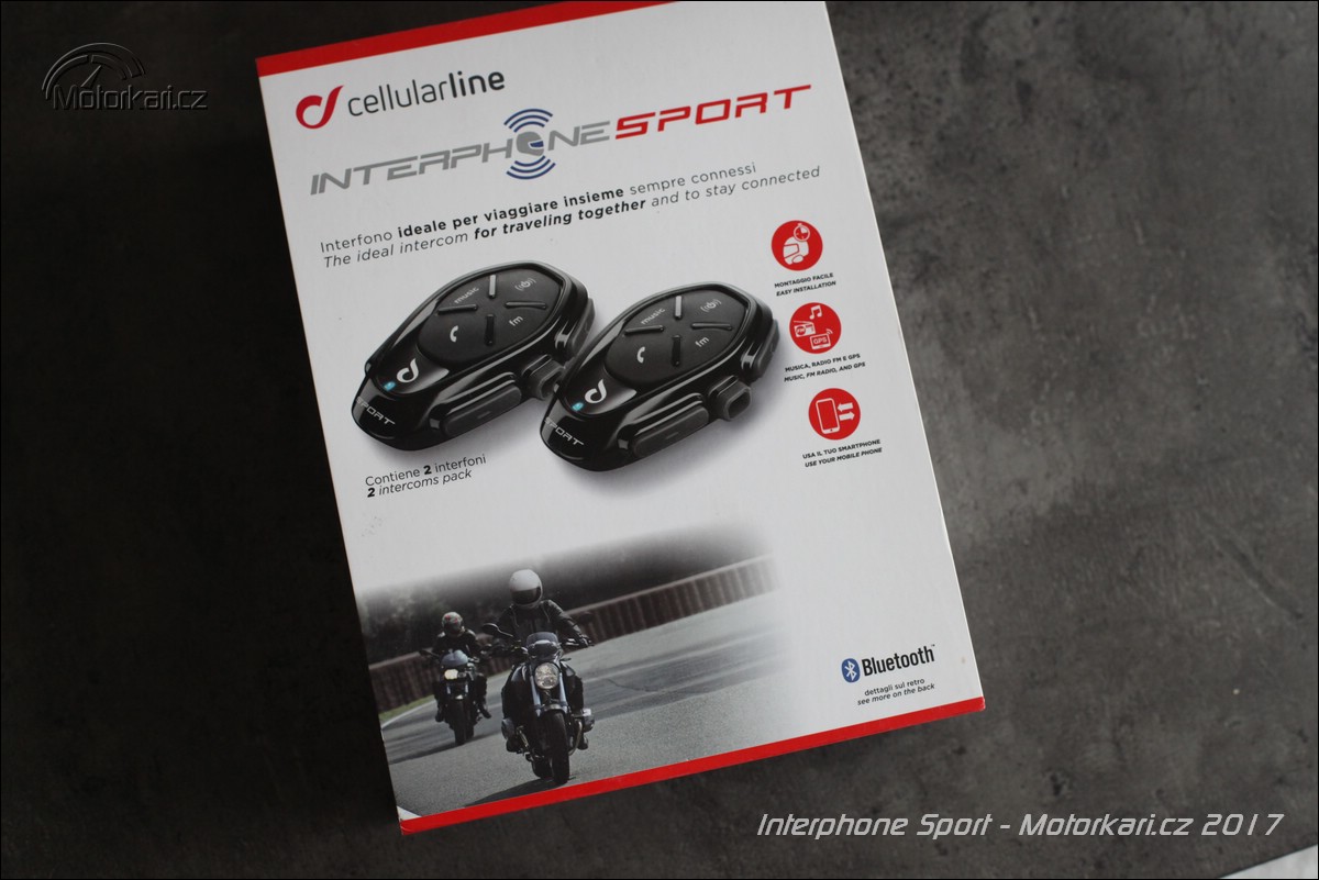 Recenze Interphone Sport Twinpack | Motorkáři.cz