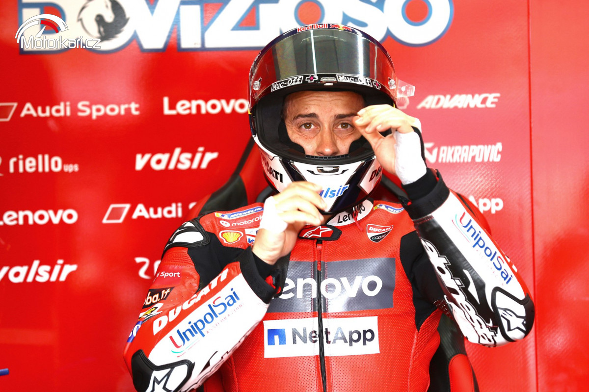 Andrea Dovizioso odchází od Ducati. Smlouvu se rozhodl neprodloužit |  Motorkáři.cz