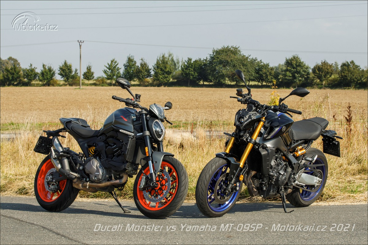 Ducati Monster vs. Yamaha MT-09 SP: Obroušeno, vyladěno a polidštěno. Ale  chcete to