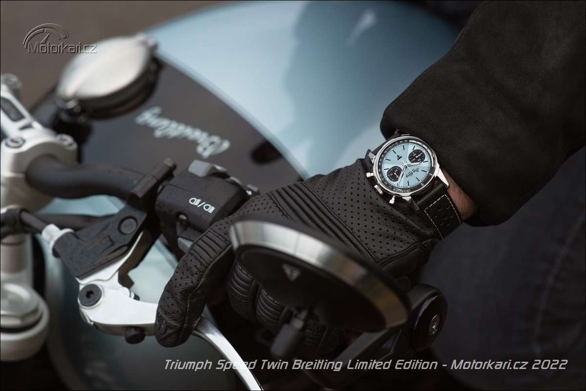 Triumph Speed Twin v edici Breitling | Motorkáři.cz