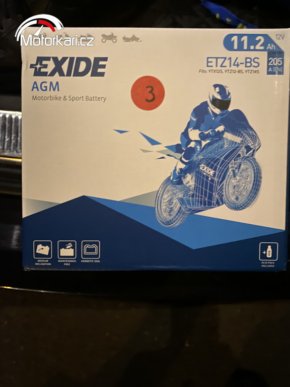 Nová baterka Exide KTM 1290 Super Duke R | Motorkáři.cz